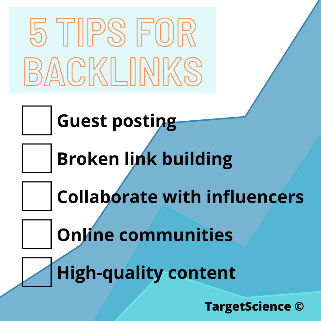 5 Tips for Building High-quality Backlinks