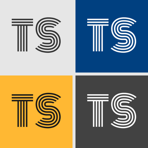 Target Science logo - square design with four smaller squares, each with the letters "TS" in different colors on various light and dark gray backgrounds.